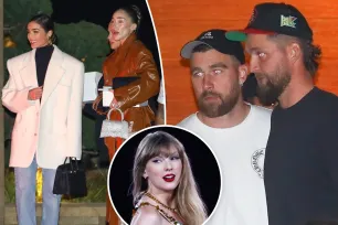 Travis Kelce hits same restaurant as Christian McCaffrey, Olivia Culpo as Taylor Swift preps for Eras Tour Singapore