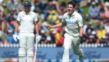 Blackcaps v Australia: Blackcaps trade blows with Australia on even opening day of first test