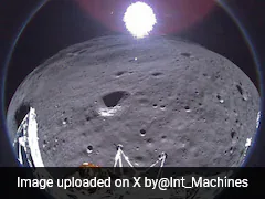 US Lunar Lander Sends Final Image Before Power Depletion