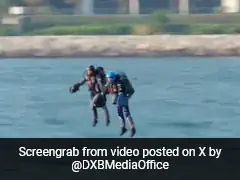 Watch: World's First Jet Suit Race In Dubai Featuring 'Iron Man' Pilots