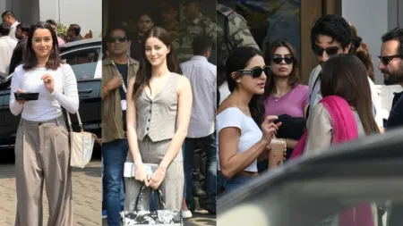 Anant Ambani-Radhika Merchant pre-wedding: Kareena-Saif’s reunion with Sara and Ibrahim; Aditya Roy Kapur meets Shraddha Kapoor