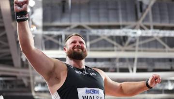 Athletics: Kiwi shot-putter Tom Walsh continues medal run at world indoor championships with silver