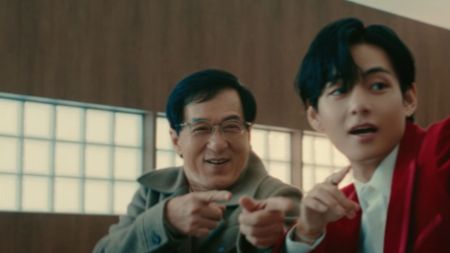 BTS’ V dances, has fancy dinner with ‘best friend’ Jackie Chan in latest ad, netizens say ‘best collaboration of 2024’