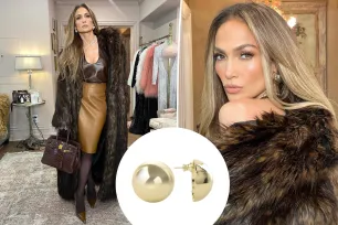 Jennifer Lopez’s crocodile Birkin bag will cost you $30K, but her earrings can be yours for under $80