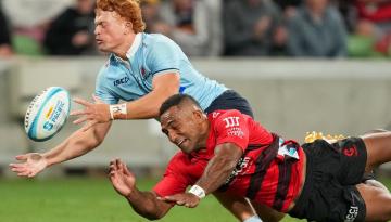 Super Rugby Pacific: Sevu Reece double in vain as Crusaders stunned by NSW Waratahs to remain winless