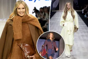 Elle Macpherson returns to the runway in Australia after 14-year hiatus