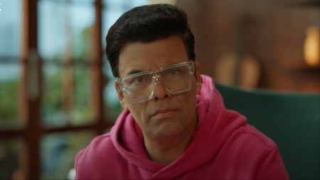 Karan Johar is tricked into making show about ‘nepo king’ and clash with ‘small time outsider’, says ‘it has no connection with me’. Watch hilarious video