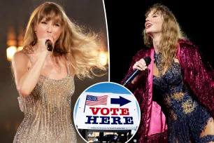 Taylor Swift urges fans to get out and vote in the presidential primaries on Super Tuesday