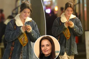 Katie Holmes’ daughter, Suri Cruise, goes for a solo stroll in NYC