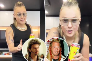 Unrecognizable JoJo Siwa confused for Joe Dirt, Dog the Bounty Hunter in new TikTok video