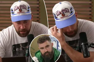 Travis Kelce breaks down in tears talking about brother Jason’s retirement: ‘It feels empty’