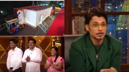 Shark Tank India: Judges bowled over by ‘portable marriage hall’ of former vada pav seller, Anupam Mittal asks him to pause his expansion plans