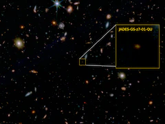 NASA's James Webb Telescope Detects Earliest Known "Dead" Galaxy