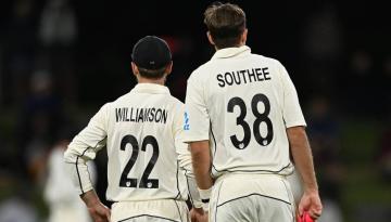 Alex Chapman: Poetic symmetry of Tim Southee, Kane Williamson celebrating concurrent Blackcaps test centuries