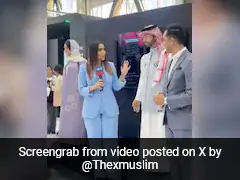 Saudi Arabia's First Male Robot "Harasses" Female Reporter At Live Event