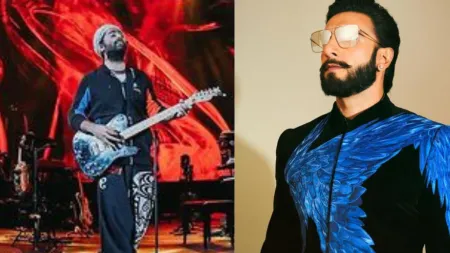 ‘Aag laga diya’: Ranveer Singh dances to Malhari, Arijit Singh sings ‘O Maahi’ at the Ambani bash. Watch