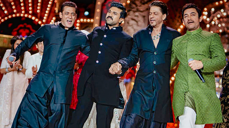 ‘Shah Rukh, Salman, Aamir’s dance was a parody act on Amar Akhbar Anthony’: Shiamak Davar on Khans’ performance at Ambani bash