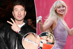 Barry Keoghan rocks Sabrina Carpenter-themed friendship bracelet: ‘Went to Travis Kelce school of romance’