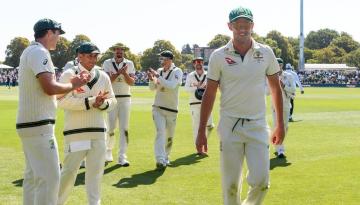 Blackcaps v Australia: Aussie fast-bowler Josh Hazlewood embarrasses NZ batters, but Matt Henry rescues hope for home side