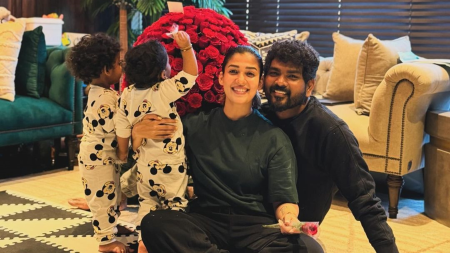 Nayanthara dispels divorce rumours as she heads for vacation with husband Vignesh Shivan, kids: ‘Travelling with my boys’