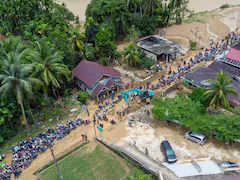 18 Dead, 5 Missing After Floods, Landslide In Indonesia