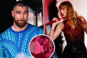 Taylor Swift fans defend Travis Kelce after he was seen texting during her Singapore Eras Tour concert: ‘Leave him be’