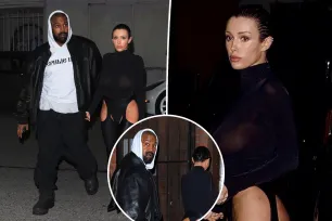 Bianca Censori back to wearing revealing clothes with butt-baring outfit as Kanye West remains fully covered