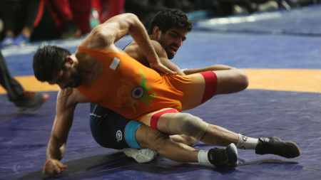 Wrestler Aman Sehrawat avenges loss to Olympic medallist Ravi Dahiya in CWG qualifier, books spot in Asian qualifier