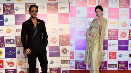 Shah Rukh Khan steals show in all-black ensemble at Zee Cine Awards 2024; golden girl Ankita Lokhande shines