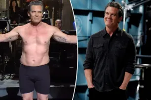 Josh Brolin, 56, wears nothing but underwear for ‘SNL’ hosting gig