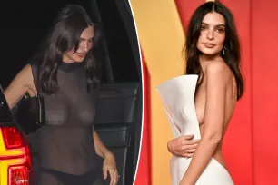 Emily Ratajkowski stuns in two different skin-baring looks at Oscars 2024 afterparties