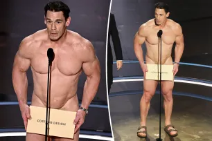 John Cena shocks Oscars 2024 by presenting award sans clothes