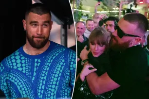 Travis Kelce grabs lunch with pals in LA after he, Taylor Swift rushed back from Singapore for VIP Oscars afterparty