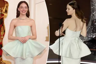 Fans shade Louis Vuitton over Emma Stone 2024 Oscars dress wardrobe malfunction: ‘Zara quality’