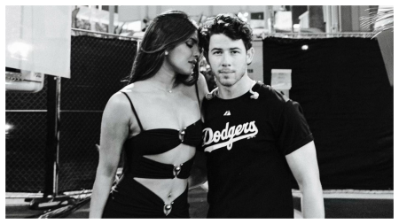 Priyanka Chopra dances with Nick Jonas in new pictures from their pre-wedding function. See here