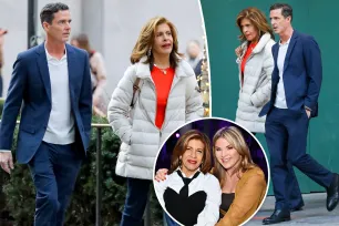 Hoda Kotb spotted with mystery man after revealing she was set up by Jenna Bush Hager