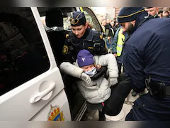 Climate Activist Greta Thunberg Dragged By Cops From Blocking Swedish Parliament