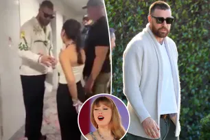 Travis Kelce exchanges friendship bracelets with Taylor Swift fan at Eras Tour in new clip from Singapore concert