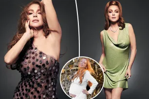 Lindsay Lohan doesn’t feel pressure to ‘snap back’ after baby in the Ozempic era