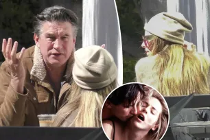 Billy Baldwin has intense conversation with Chynna Phillips after Sharon Stone feud