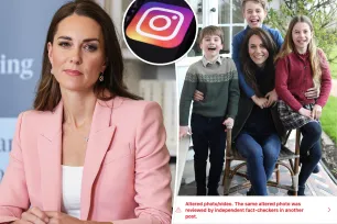 Instagram adds ‘altered photo’ warning to Kate Middleton’s Mother’s Day photo