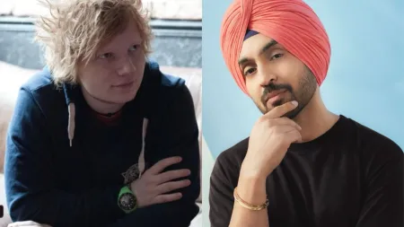 Ed Sheeran says he listens to Dilijit Dosanjh’s songs, wants to collaborate with King who ‘has made some really exciting stuff’