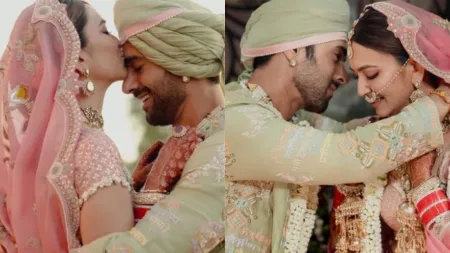 Kriti Kharbanda and Pulkit Samrat share first photos from dreamy wedding: ‘From the start to the end, it’s got to be you’