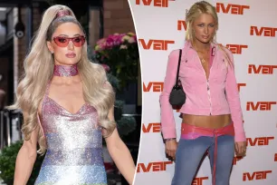 Paris Hilton divides fans with bid to make low-rise jeans fashionable again: ‘Only for you’