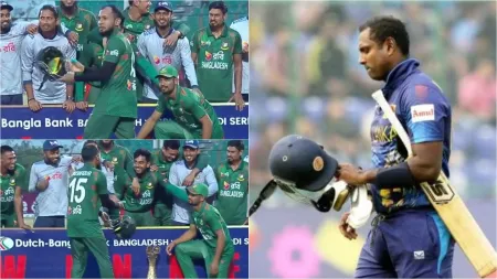 WATCH: Mushfiqur Rahim takes dig at Angelo Mathews timed out dismissal at 2023 WC after BAN win ODI series vs SL