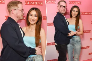 Macaulay Culkin and Brenda Song make rare red carpet appearance together