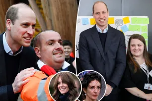 Smiling Prince William gets back to work after Rose Hanbury drama, jokes about absent wife Kate Middleton