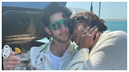 Priyanka Chopra shares Dubai vacation pics, eagle-eyed fans spot Nick Jonas holding Malti Marie’s pacifier and a cocktail in the same hand: ‘Dad of the year’