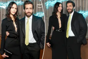 Jake Gyllenhaal’s girlfriend, Jeanne Cadieu, makes rare red carpet appearance at his ‘Road House’ premiere