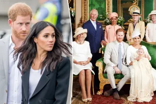 Photographer denies Prince Harry and Meghan Markle’s son Archie’s christening portrait was ‘digitally enhanced’